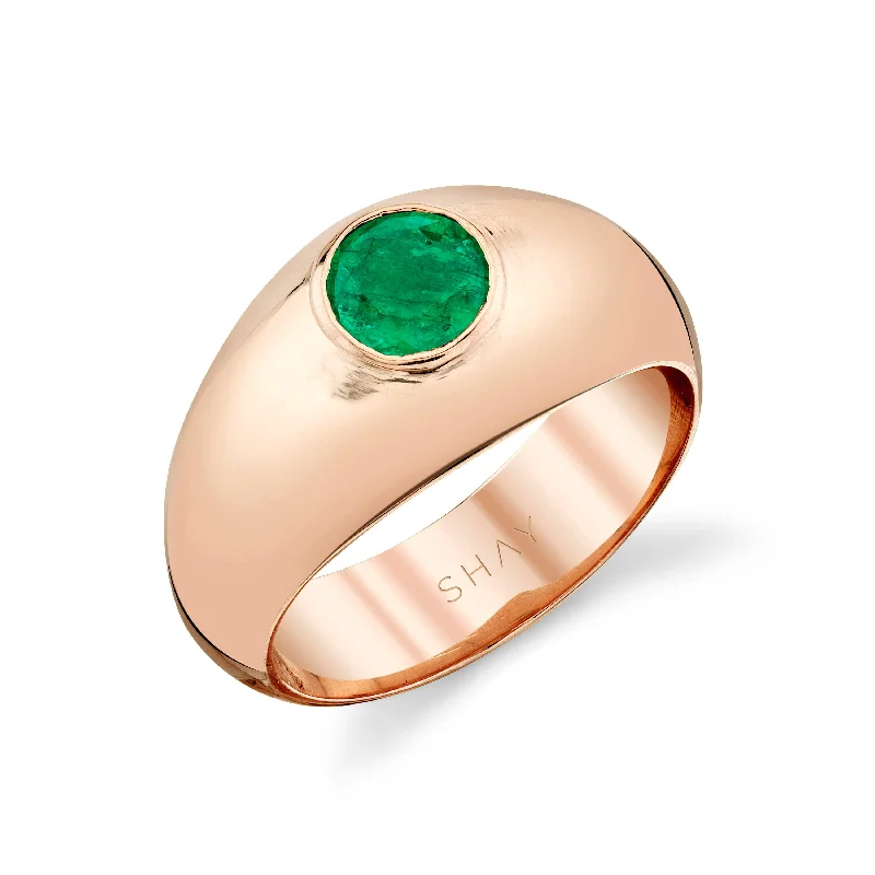 Rose Gold/Emerald