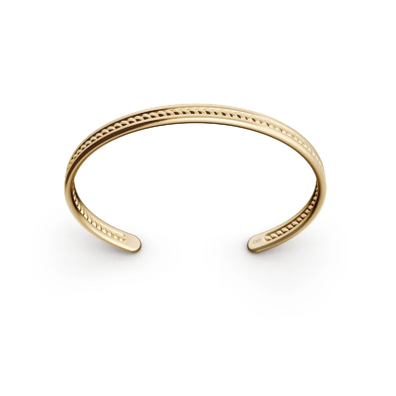 women’s sterling silver bracelets-Elements N°4 18K Gold Bracelet