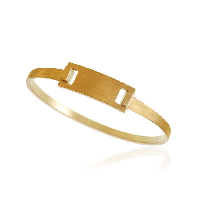 women’s twisted bangles-Luna 18K Gold Bracelet