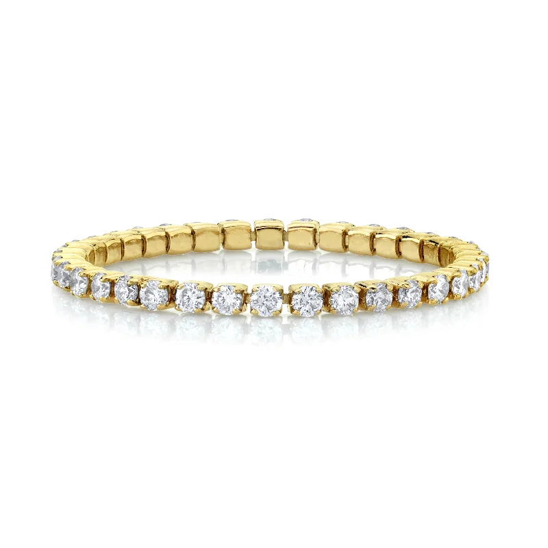 women’s stackable rings-READY TO SHIP DIAMOND SINGLE THREAD RING