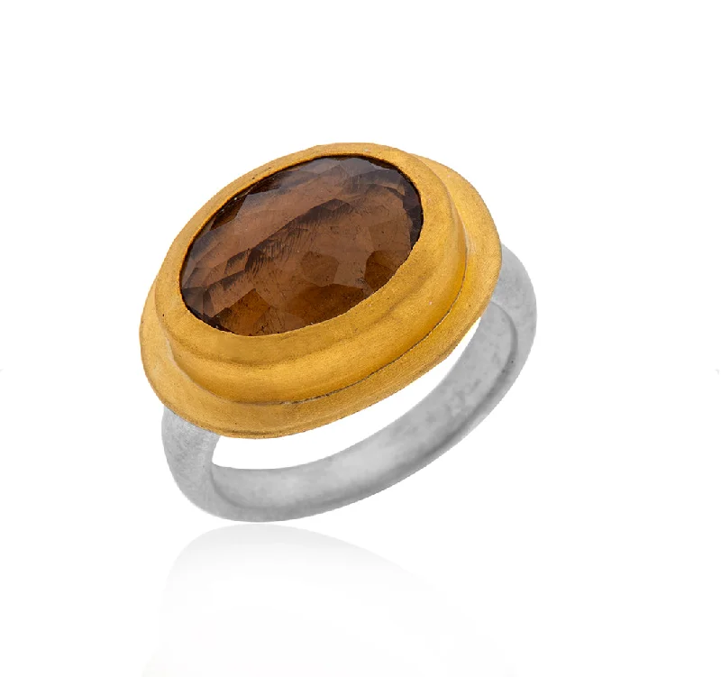 women’s diamond rings with sapphires-Nava Zahavi Wooden Ring