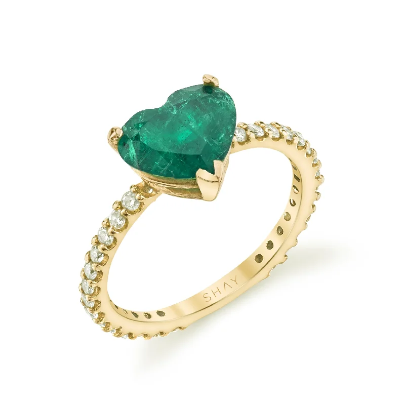 Yellow Gold/Emerald