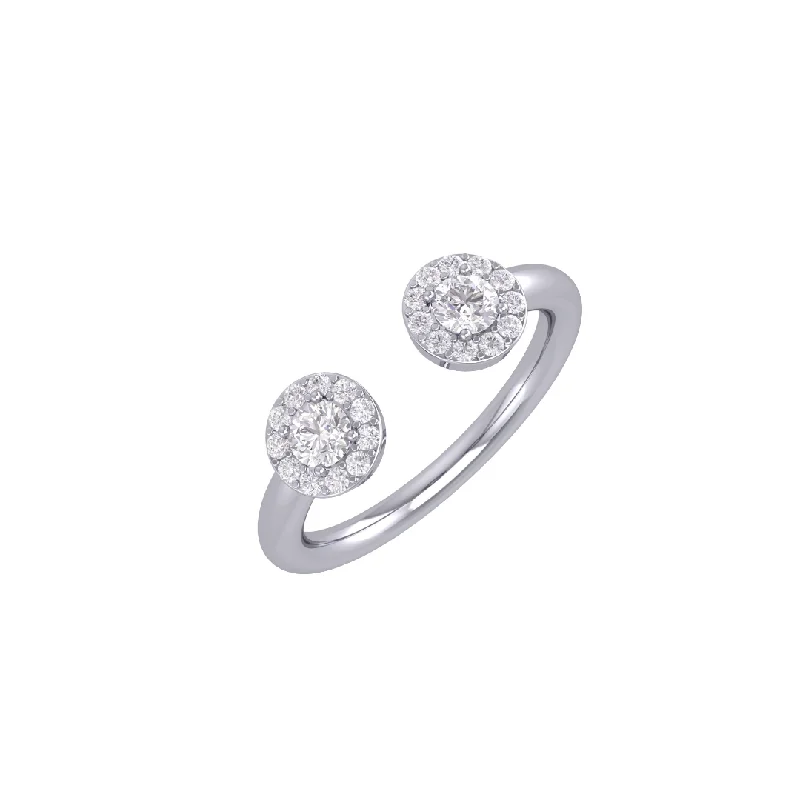 women’s heart-shaped rings-Quaintrelle