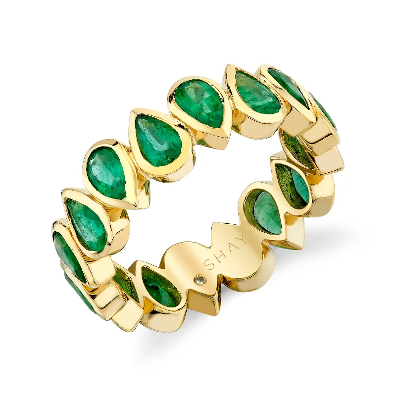 Yellow Gold/Emerald