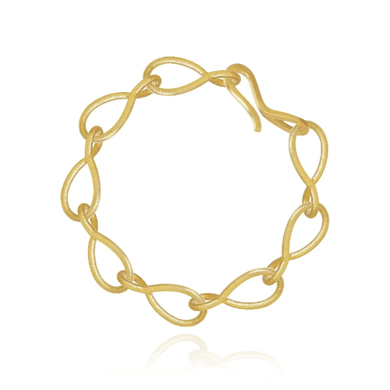 women’s gold bangles-Kharisma 18K Gold Bracelet