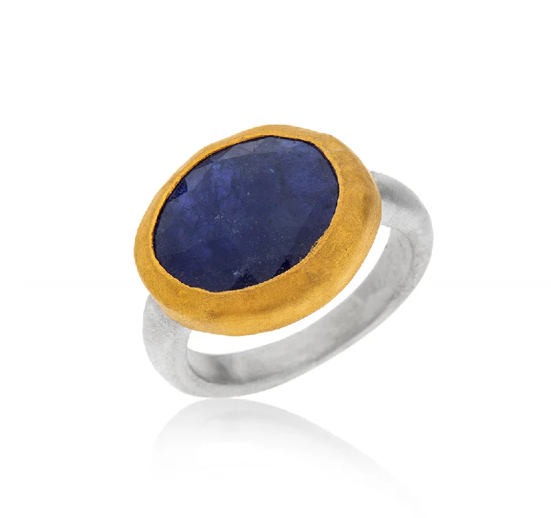 women’s birthstone rings-Nava Zahavi Violet Elegance Ring