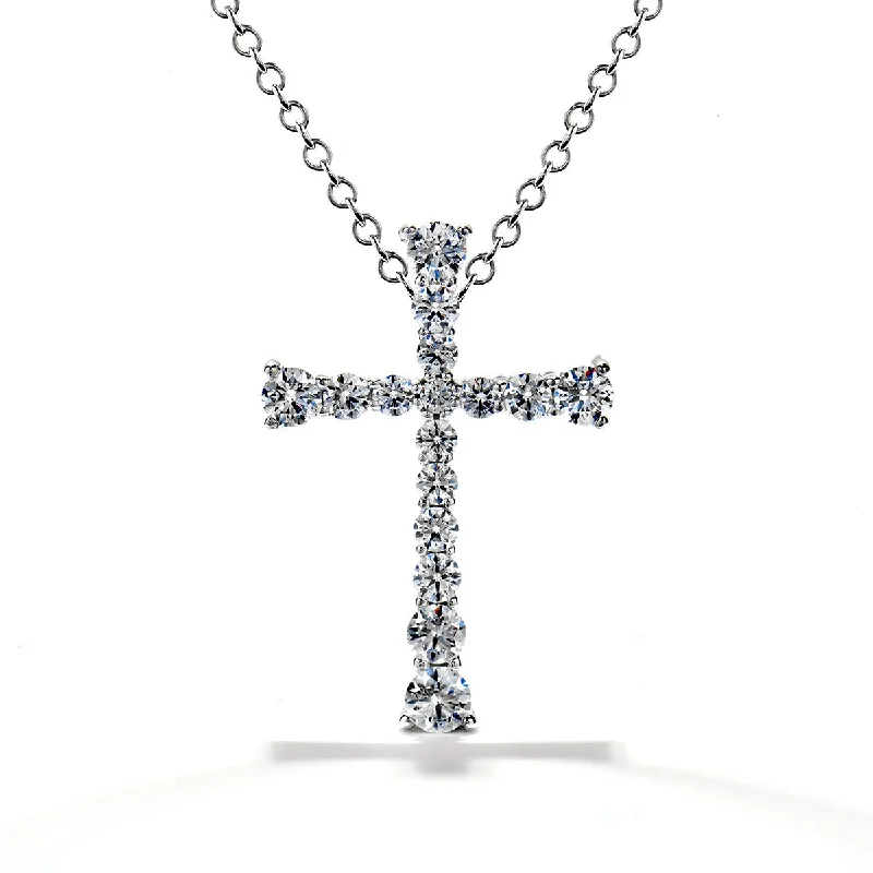 women’s personalized necklaces-Divine Journey Cross Pendant Necklace