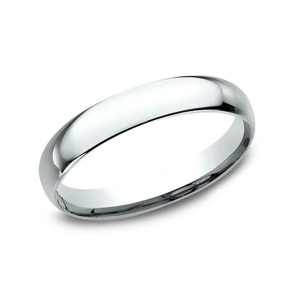 women’s eternity rings-Benchmark Comfort-Fit 3mm Wedding Band