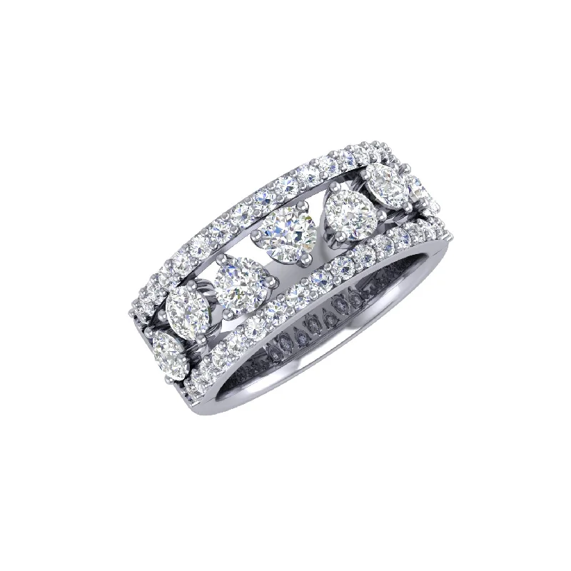 women’s classic diamond rings-Adeline