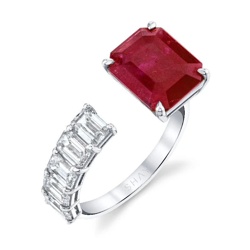 White Gold/Ruby