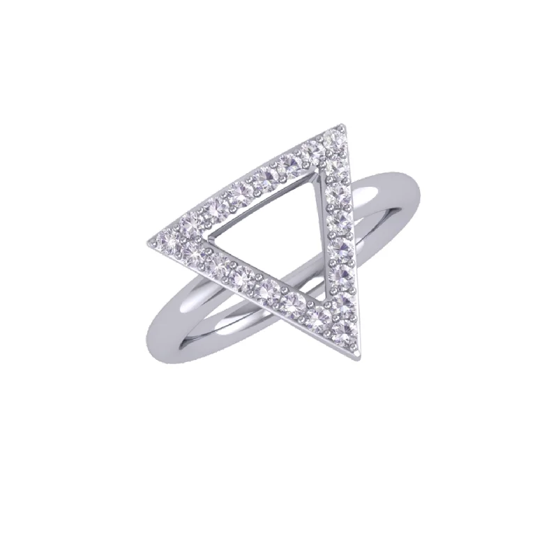 women’s sparkling rings-Viola II