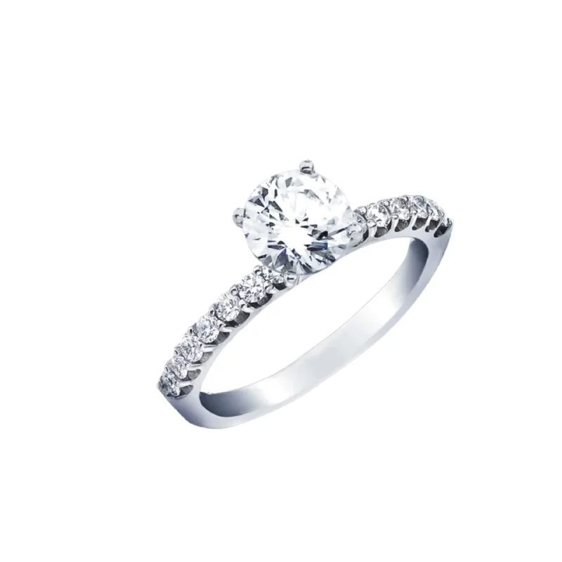 women’s sparkling rings-Leila