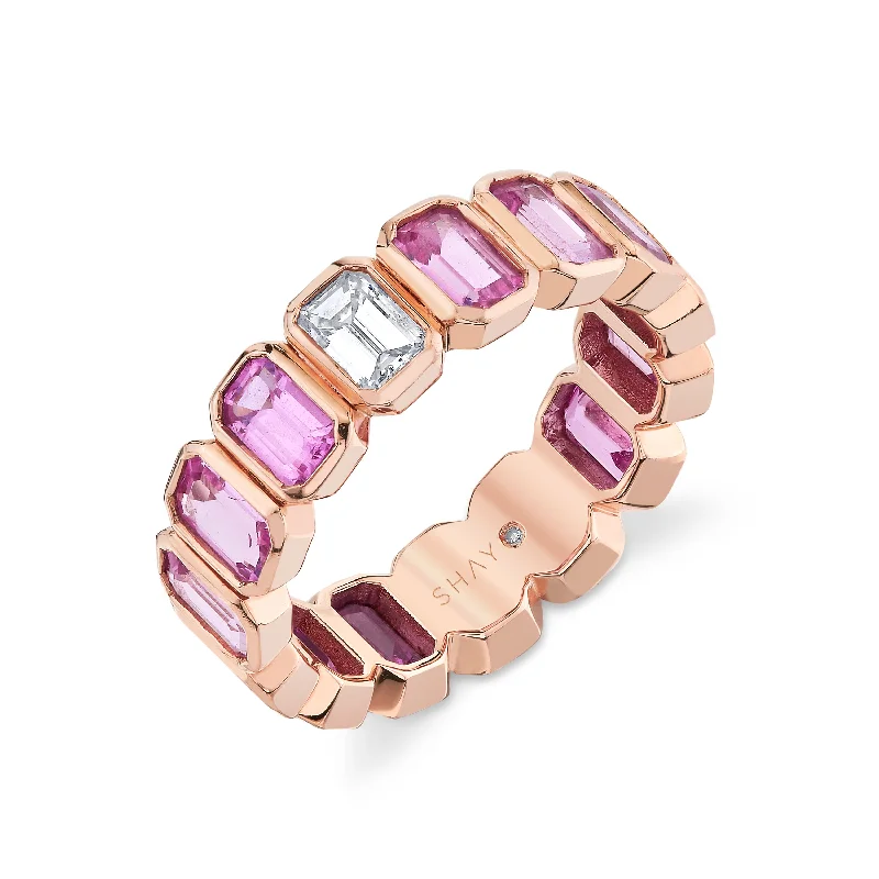 Rose Gold/Pink Sapphire