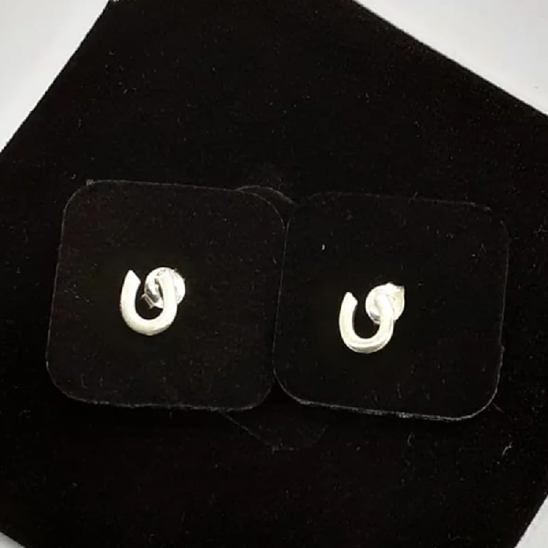 women’s zirconia earrings-Runa Works 925 Sterling  Silver  Stud Earrings