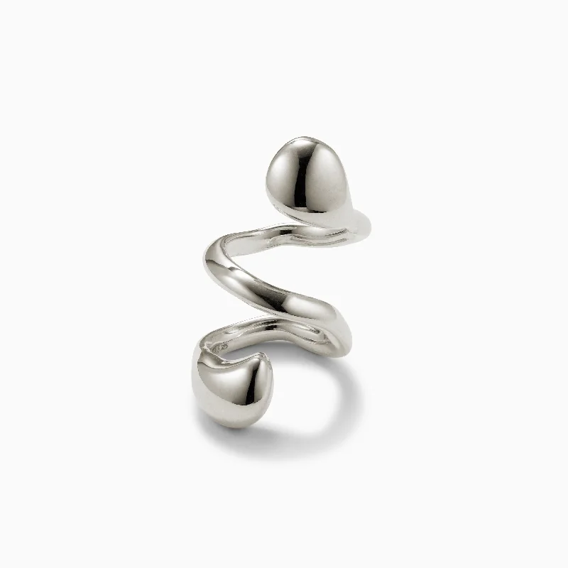 women’s fine rings-Dual Flora Ring