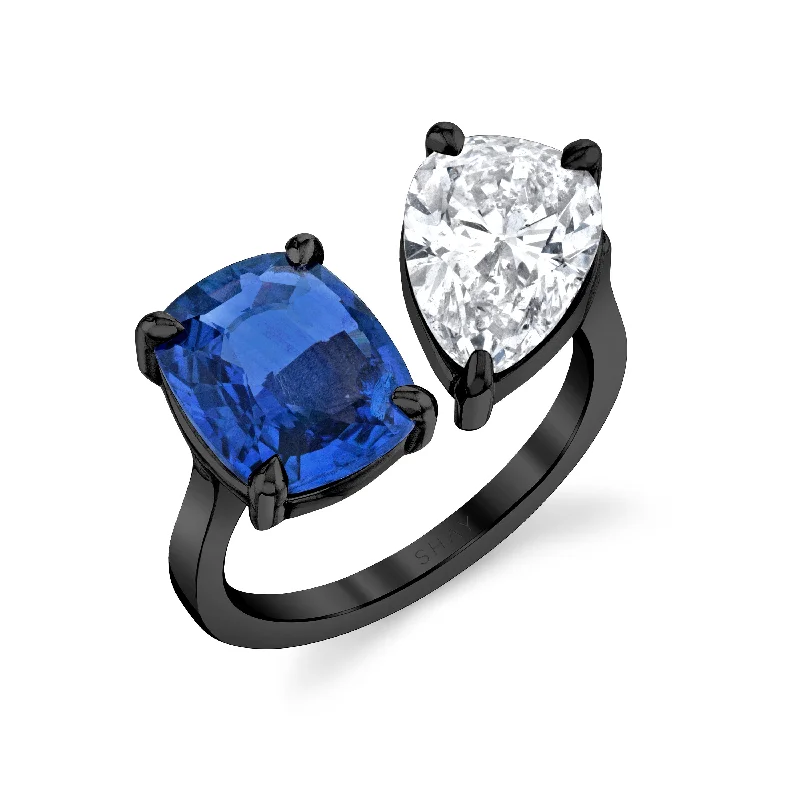 Black Gold/Blue Sapphire