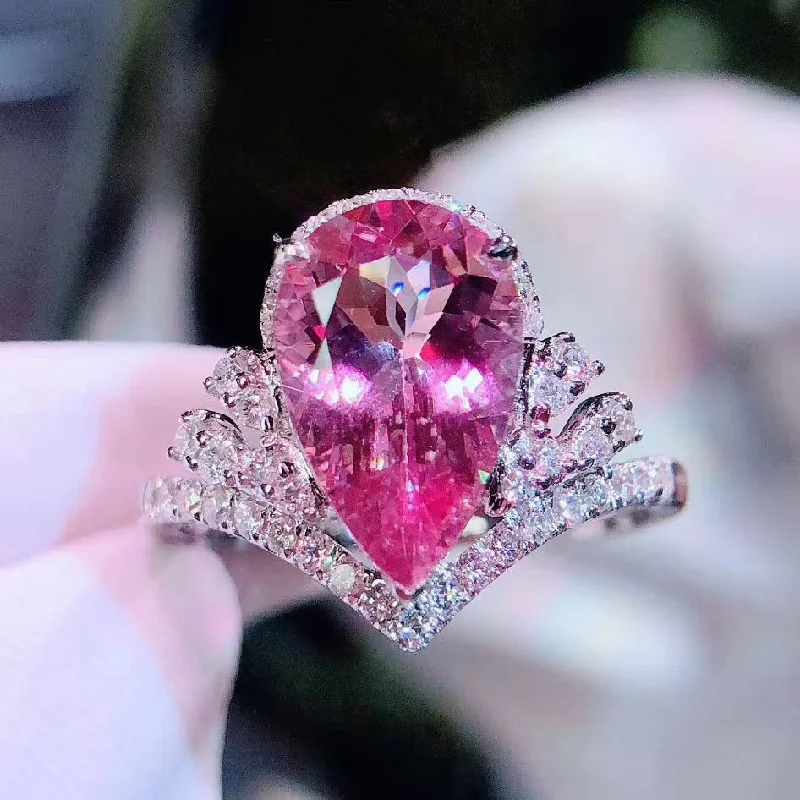 Pink Diamond Ring [Adjustable Opening]]