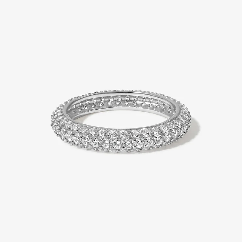 women’s square rings-Anxi crystal ring